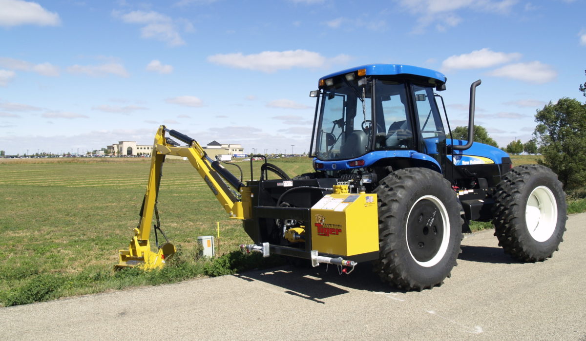 BiDirectional Boom Mower Tiger Mowers